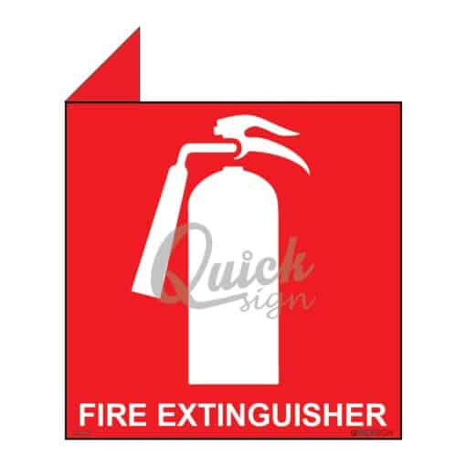 QUICKSIGN 2D SIGNS - 2D007 Fire Extinguisher