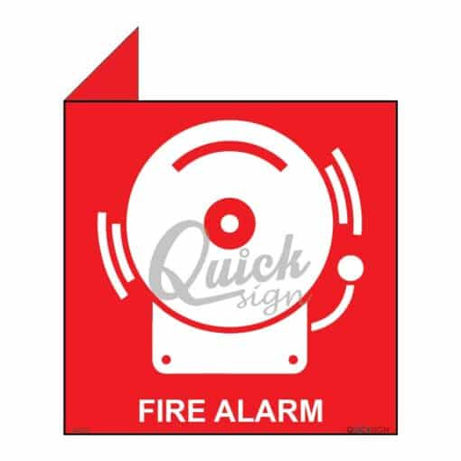 QUICKSIGN 2D SIGNS - 2D009 Fire Alarm