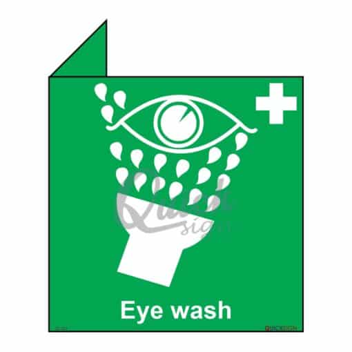 QUICKSIGN 2D SIGNS - 2D029 Eye wash