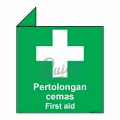 QUICKSIGN 2D SIGNS - 2D031 First aid