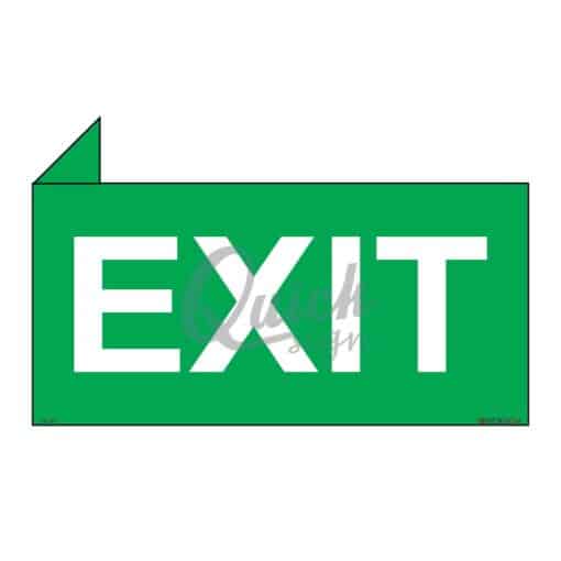 QUICKSIGN 2D SIGNS - 2D041 EXIT