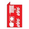 QUICKSIGN 2D SIGNS - 2D050 FIRE HOSE REEL AND ALARM (ICON)