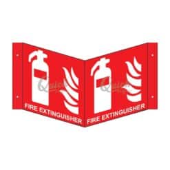 QUICKSIGN 3D SIGNS - 3D007 FIRE EXTINGUISHER