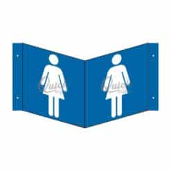 QUICKSIGN 3D SIGNS - 3D015 Toilet (Female Icon)