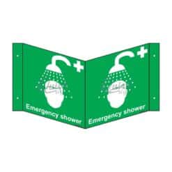 QUICKSIGN 3D SIGNS - 3D027 Emergency Shower