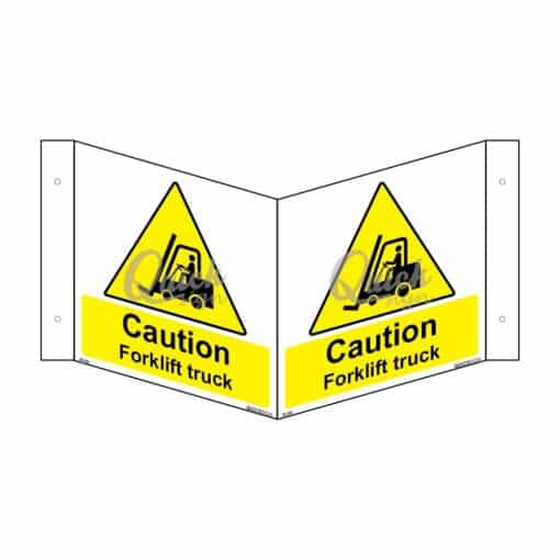 QUICKSIGN 3D SIGNS - 3D036 Caution Forklift Truck