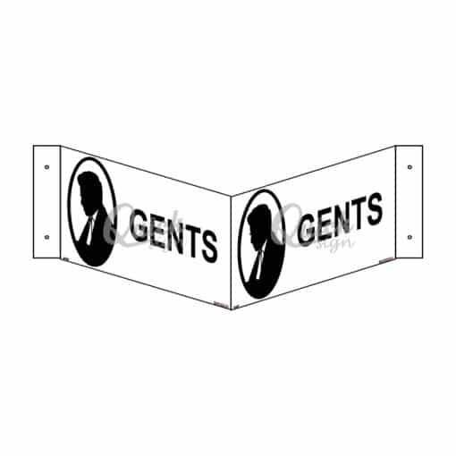 QUICKSIGN 3D SIGNS - 3D037 Gents