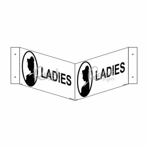 QUICKSIGN 3D SIGNS - 3D039 Ladies