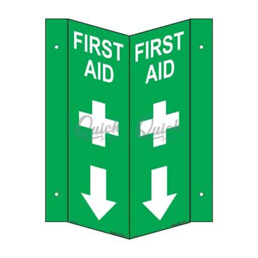 QUICKSIGN 3D SIGNS - 3D045 First Aid