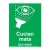 QUICKSIGN SAFETY PROCEDURE SIGNS - SP002 Eye wash