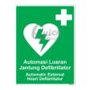 QUICKSIGN SAFETY PROCEDURE SIGNS - SP029 Automatic External Heart Defibrillator