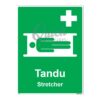 QUICKSIGN SAFETY PROCEDURE SIGNS - SP030 Stretcher