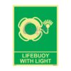 QUICKSIGN IMO SIGNS - IMO006 LIFEBUOY WITH LIGHT