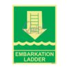 QUICKSIGN IMO SIGNS - IMO007 EMBARKATION LADDER