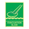 QUICKSIGN IMO SIGNS - IMO008 EVACUATION SLIDE