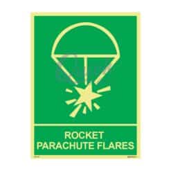 QUICKSIGN IMO SIGNS - IMO022 ROCKET PARACHUTE FLARES