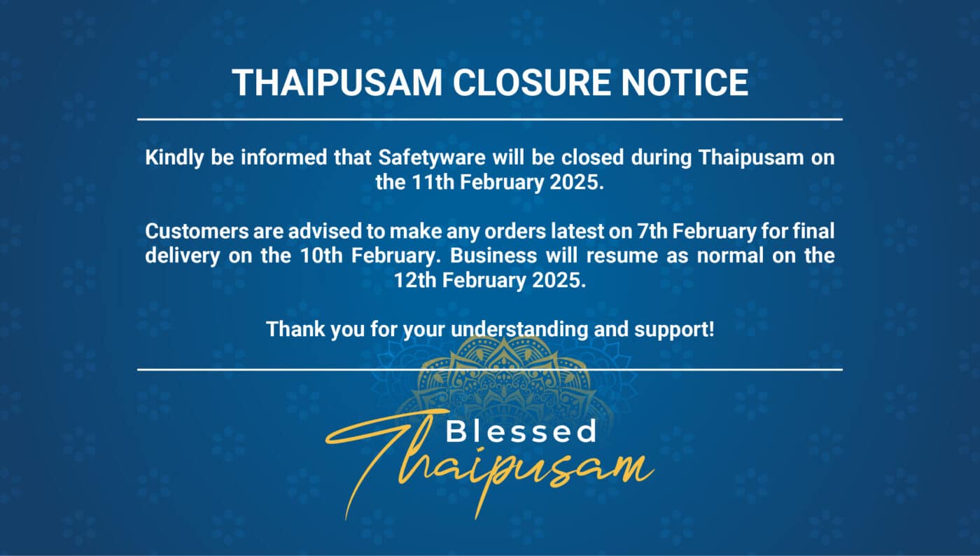 Thaipusam Closure Notice