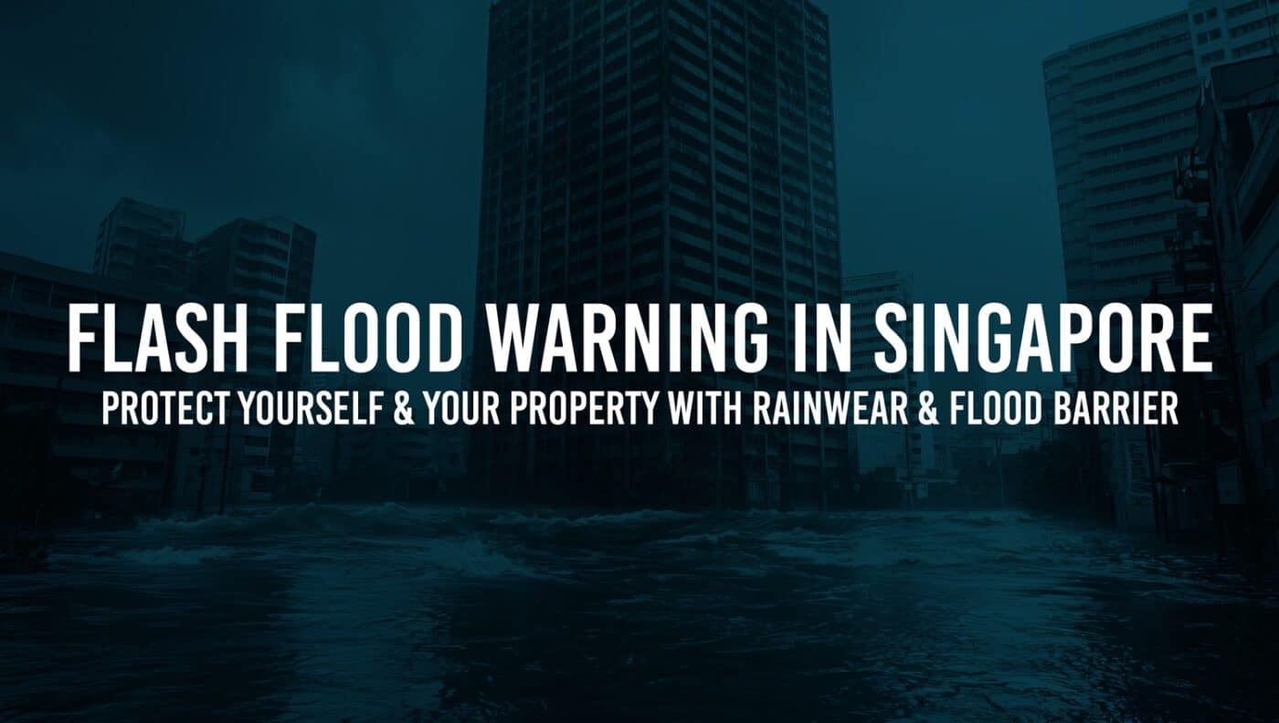 Flash Flood Singapore Safetyware raincoat rainsuit rainwear