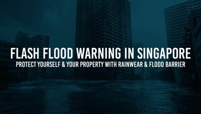 Flash Flood Singapore Safetyware raincoat rainsuit rainwear