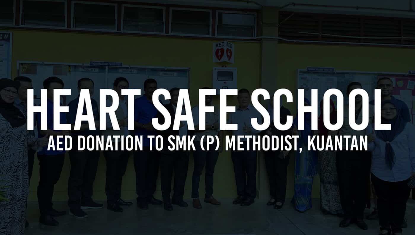 Safetyware Group Champions Heart Safety in Schools with AED Donation to SMK (P) Methodist, Kuantan
