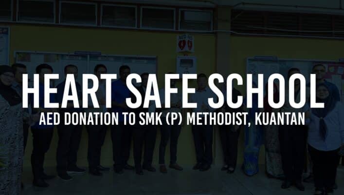 Safetyware Group Champions Heart Safety in Schools with AED Donation to SMK (P) Methodist, Kuantan