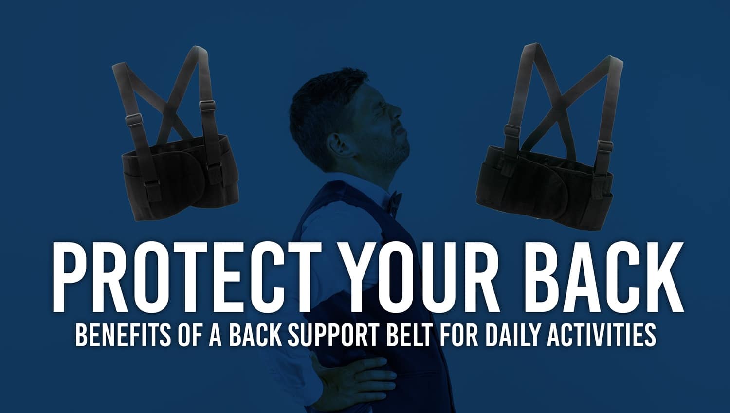 Back Support Belt - Reduce Strain and Prevent Injuries
