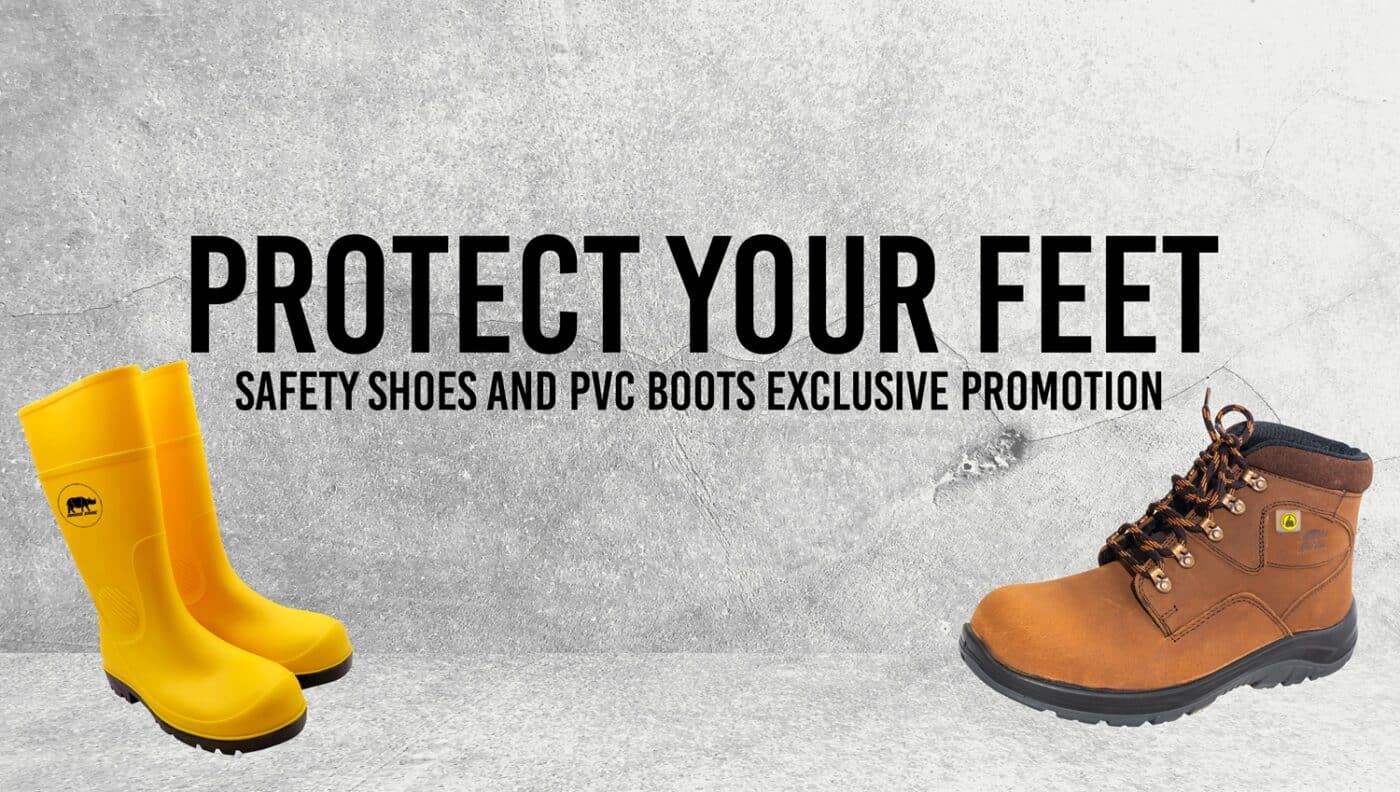 STWSG RHINO SHOE Safety Shoes PVC Boots promotion