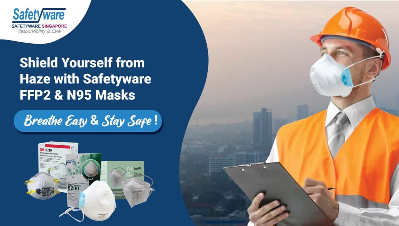 Safetyware N95 Mask FFP2 Mask Haze