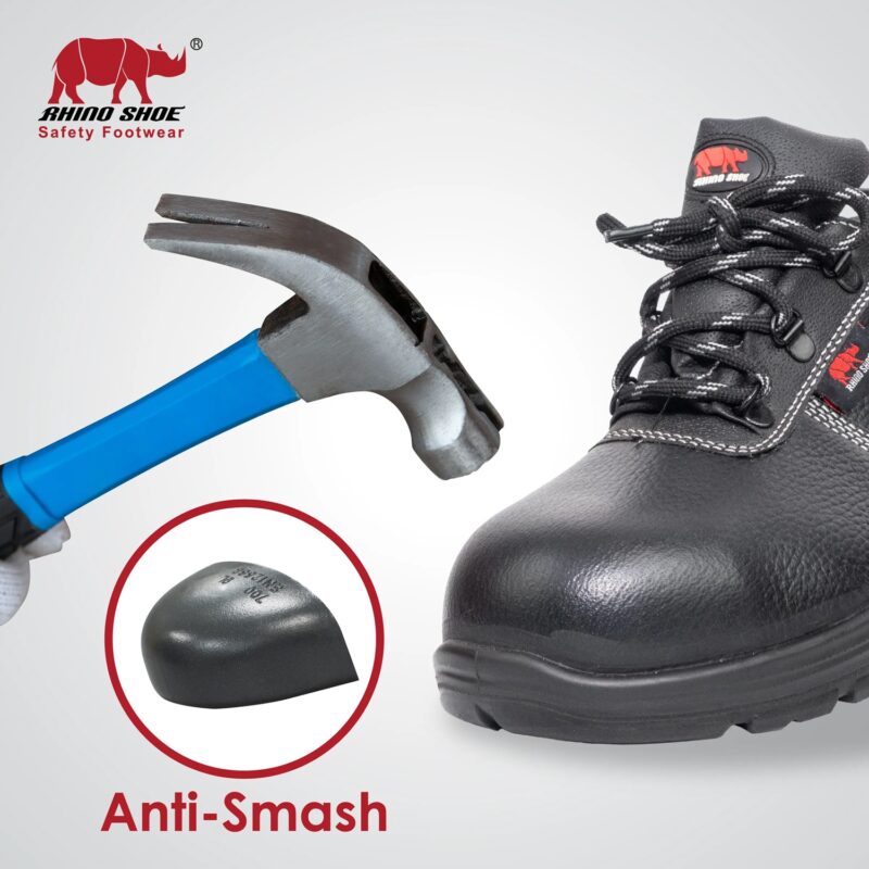 RHINO SHOE UN100E Fibreglass toe cap Safety Shoes
