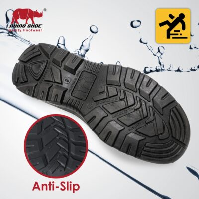 RHINO SHOE UN100E Fibreglass toe cap Safety Shoes
