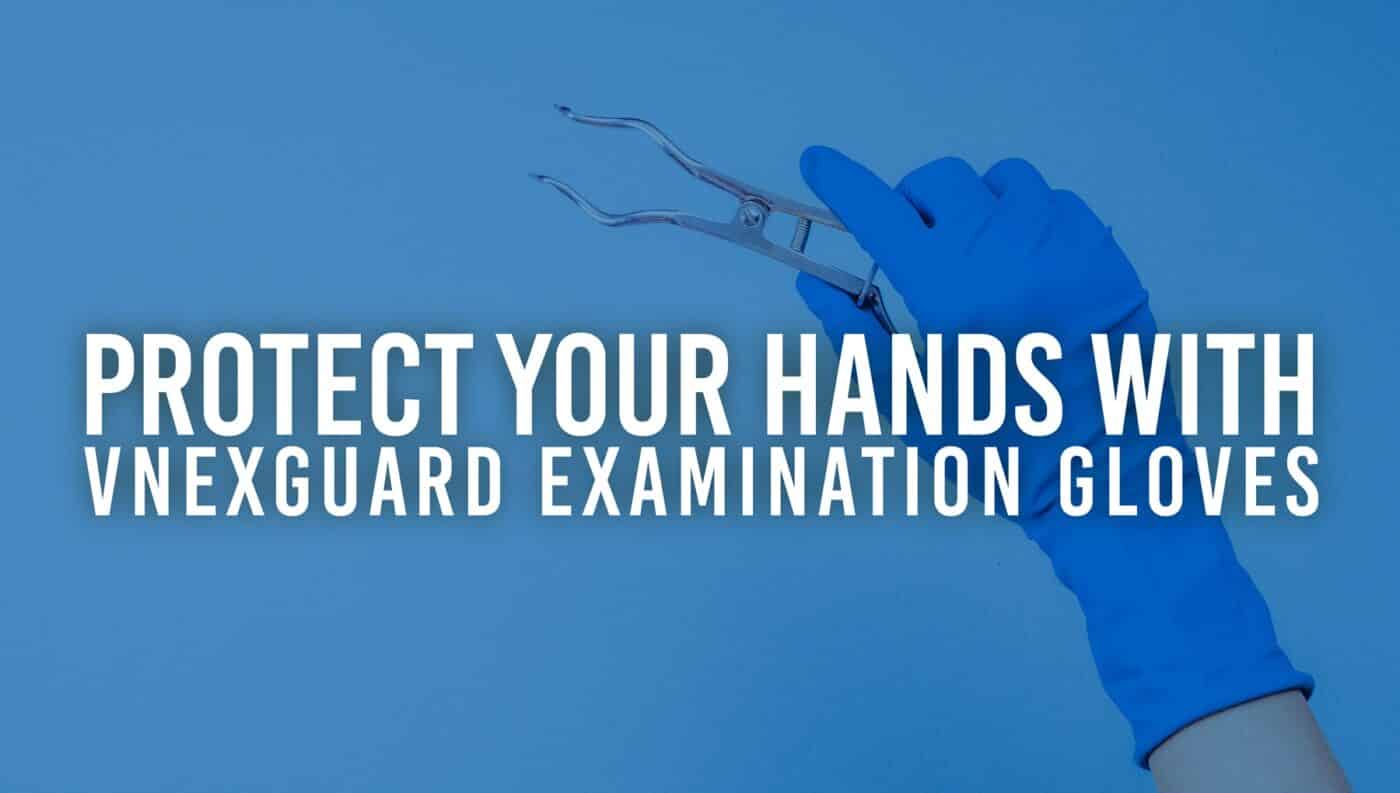 Safetyware VXN Vinyl blend nitrile disposable gloves