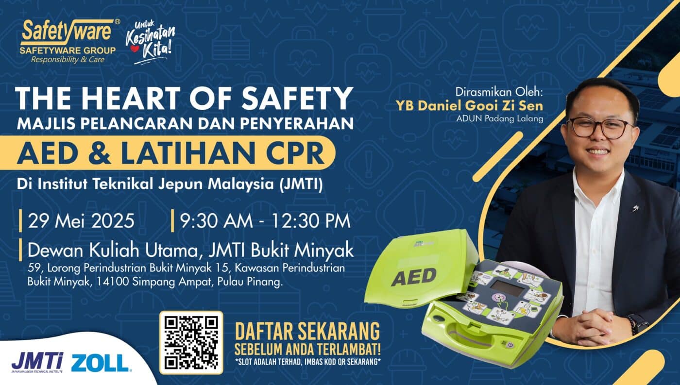 3 Days Left to Register for The Heart of Safety – Safetyware AED & CPR Training