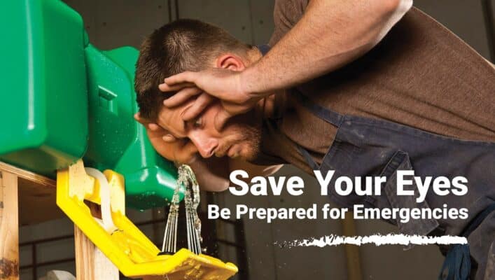Safetyware Portable Emergency Eyewash Station