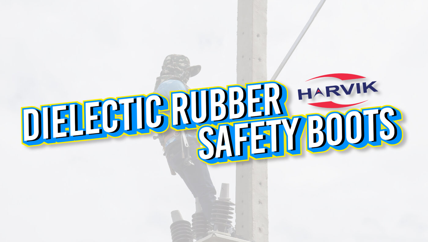 HARVIK 9726 Dielectric Safety Boots — High-Voltage Protection