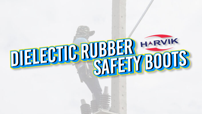 HARVIK 9726 Dielectric Safety Boots — High-Voltage Protection