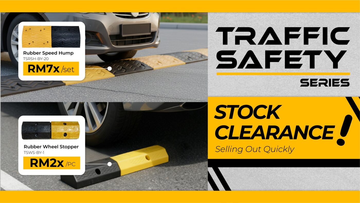 Safetyware speed hump and wheel stopper