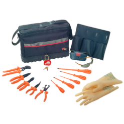 CATU Safety Equipment for LV Electricians with Protective Goggles