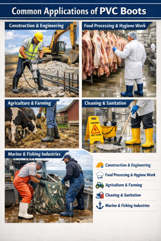 Application of PVC Boots