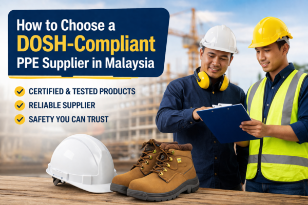 PPE Malaysia DOSH compliant Safety equipment supplier Workplace safety