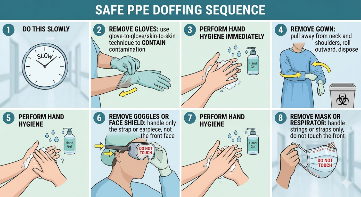 PPE Doffing Malaysia