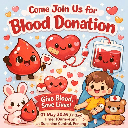 blood donation Sunshine Mall