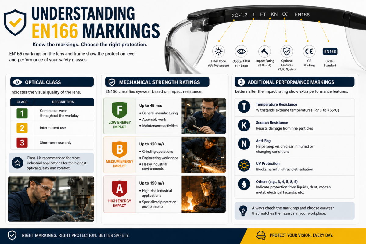 EN 166 markings guide
