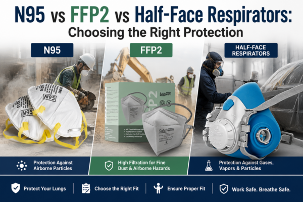 N95 FFP2 half face mask
