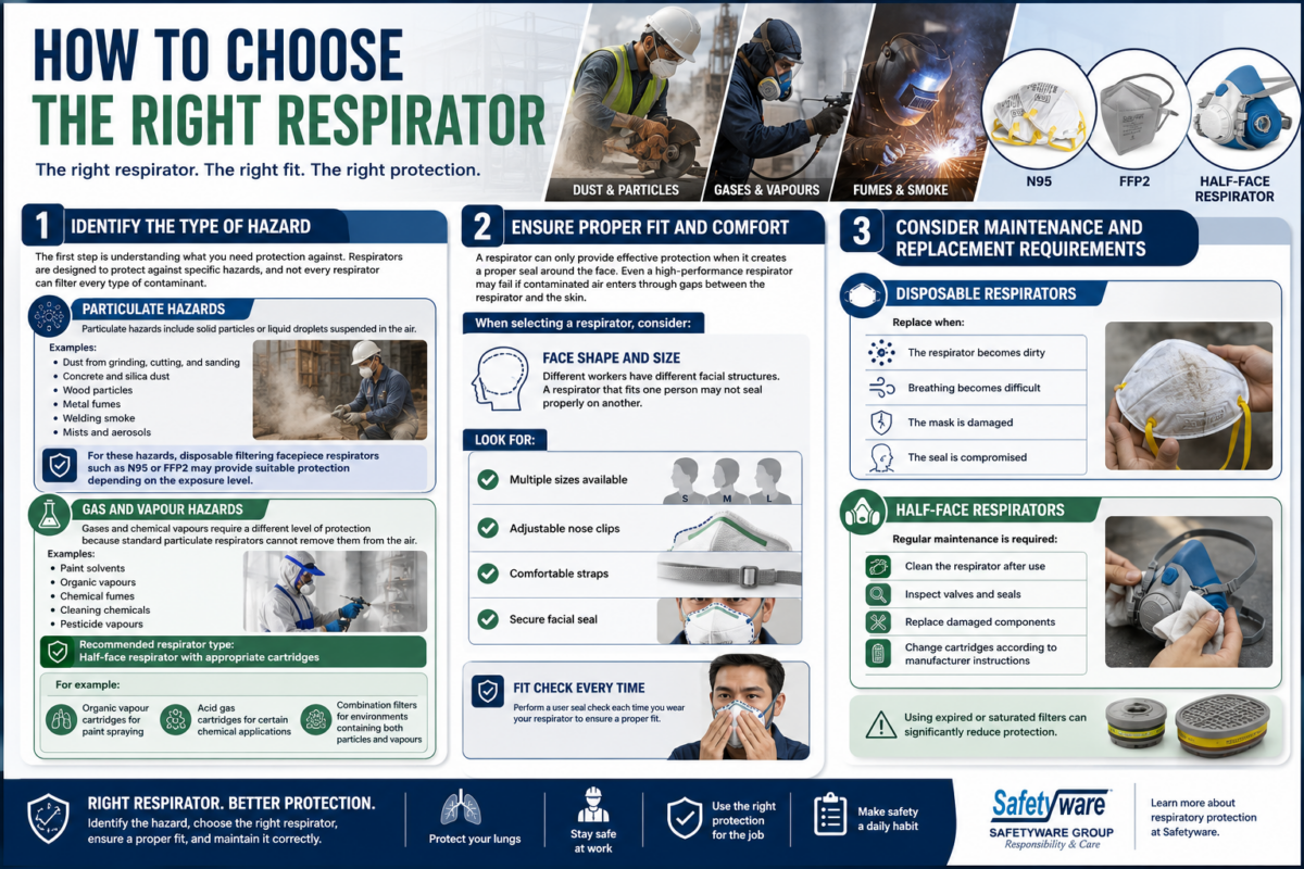 how to choose right respirators