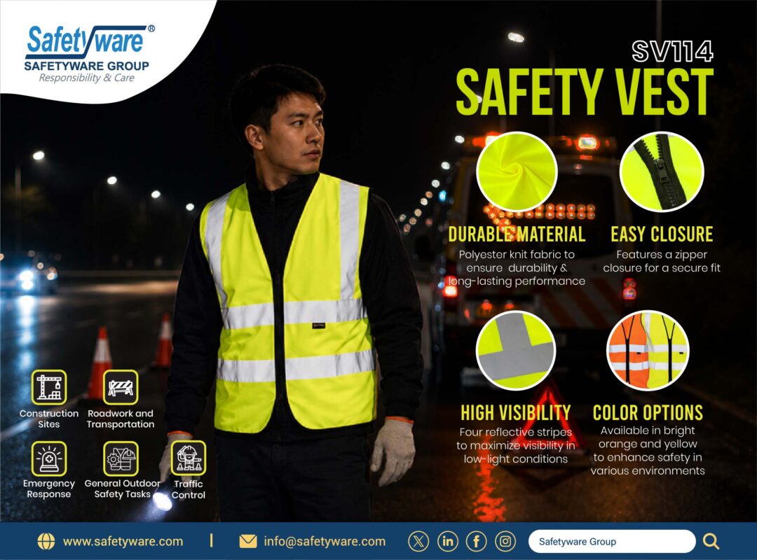 Safetyware safety vest PPE