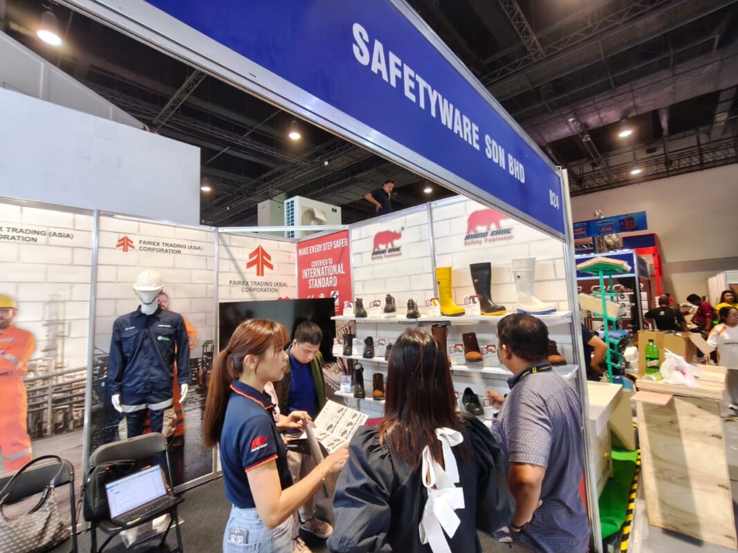 Visitor in Philconstruct Manila looking for Safety Shoe