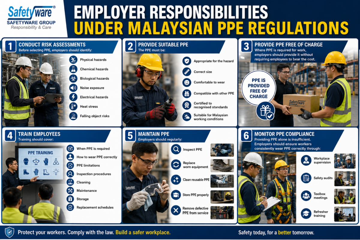PPE regulation employer responsibility