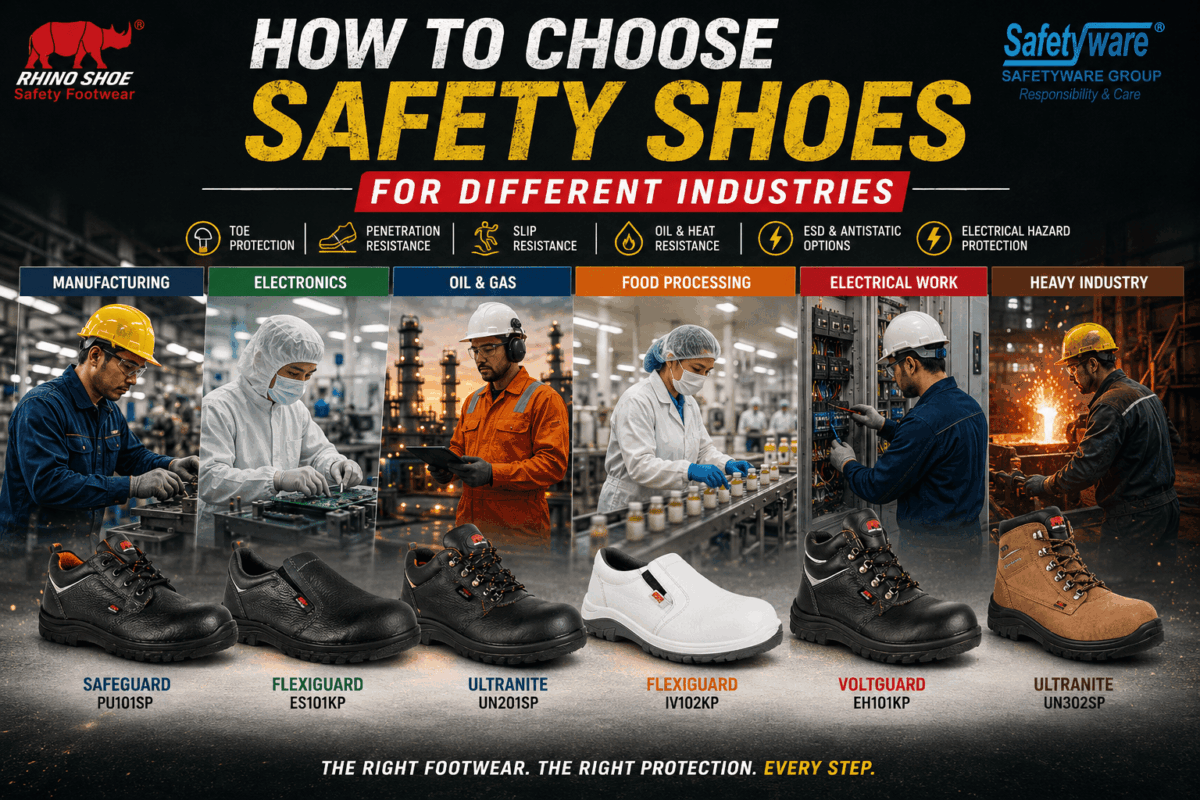 How to Choose Safety Shoes for Different Industries