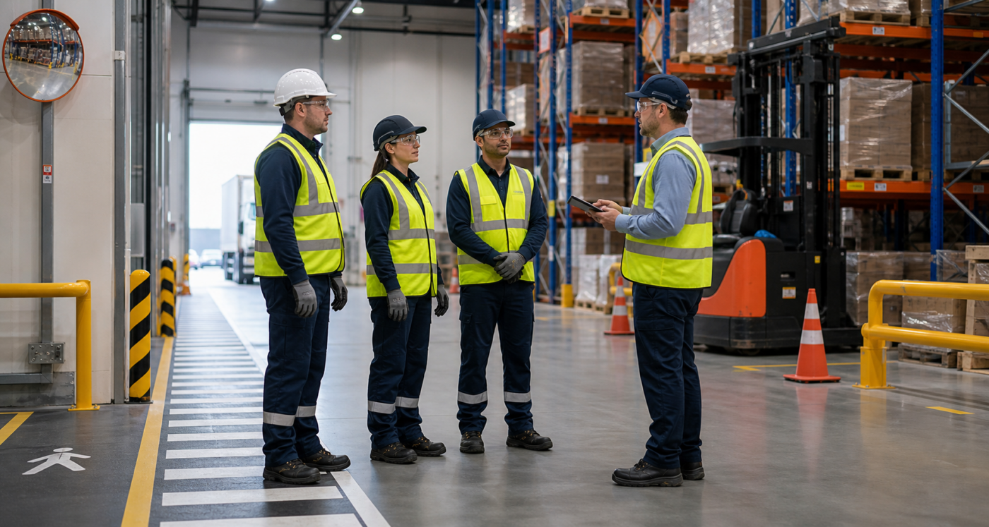Warehouse and Logistics PPE Guide for Forklift and Loading Areas