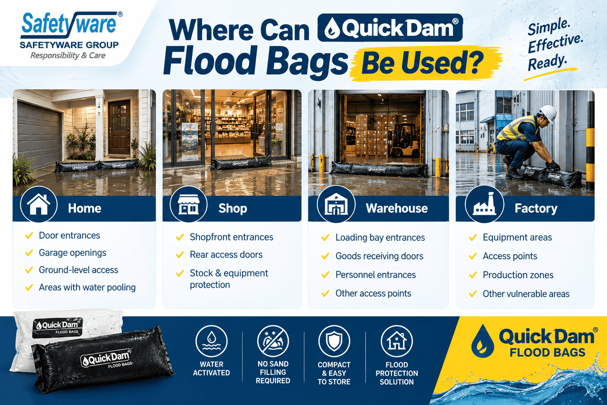 Flood bags applications